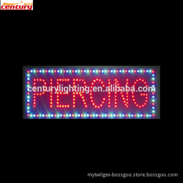 hot sale china factory price piercing animated led sign
